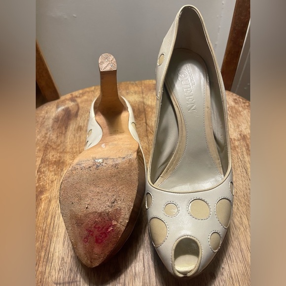 Alexander McQueen Polka Dot Peep-toe heels size 40 - Picture 7 of 9